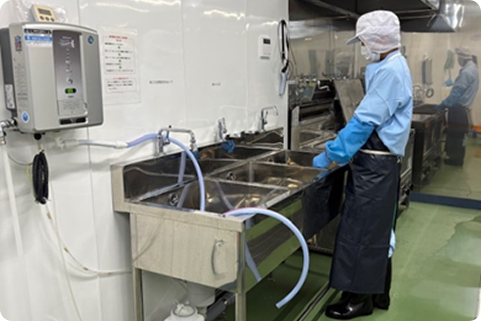 異物除去・計量